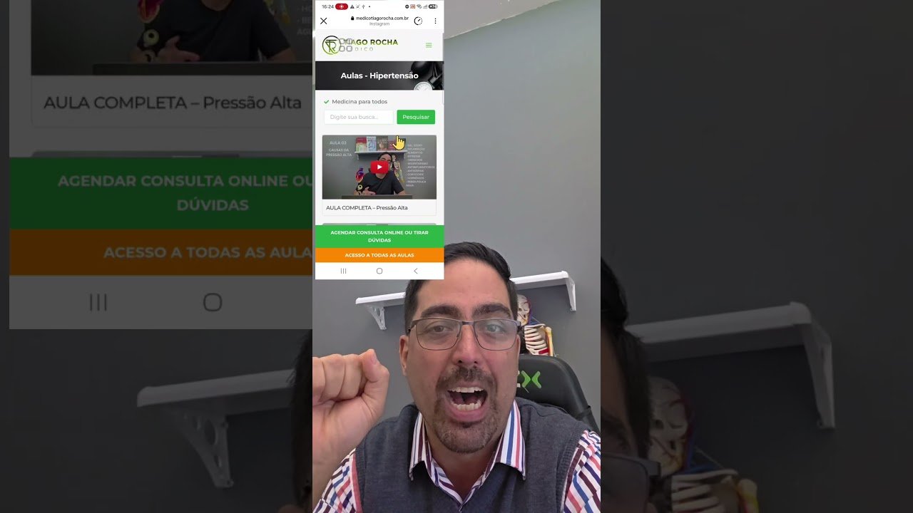 Como navegar no site?